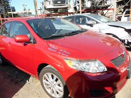 2009 Toyota Corolla S Red 1.8L AT #Z24627